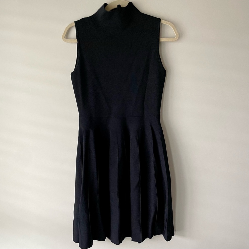 Sleeveless Turtleneck Dress